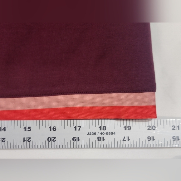 Boden Gloria Ponte Shift Dress In Merlot Retro Shift 6R - Picture 7 of 13